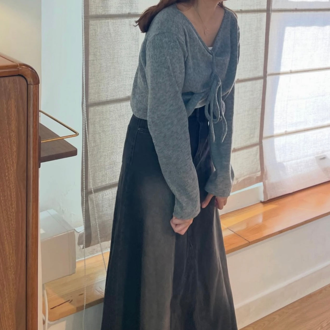 A字喇叭牛仔裙🎺