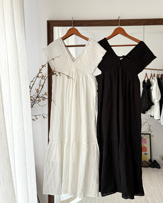Mina shirring dress 2.0