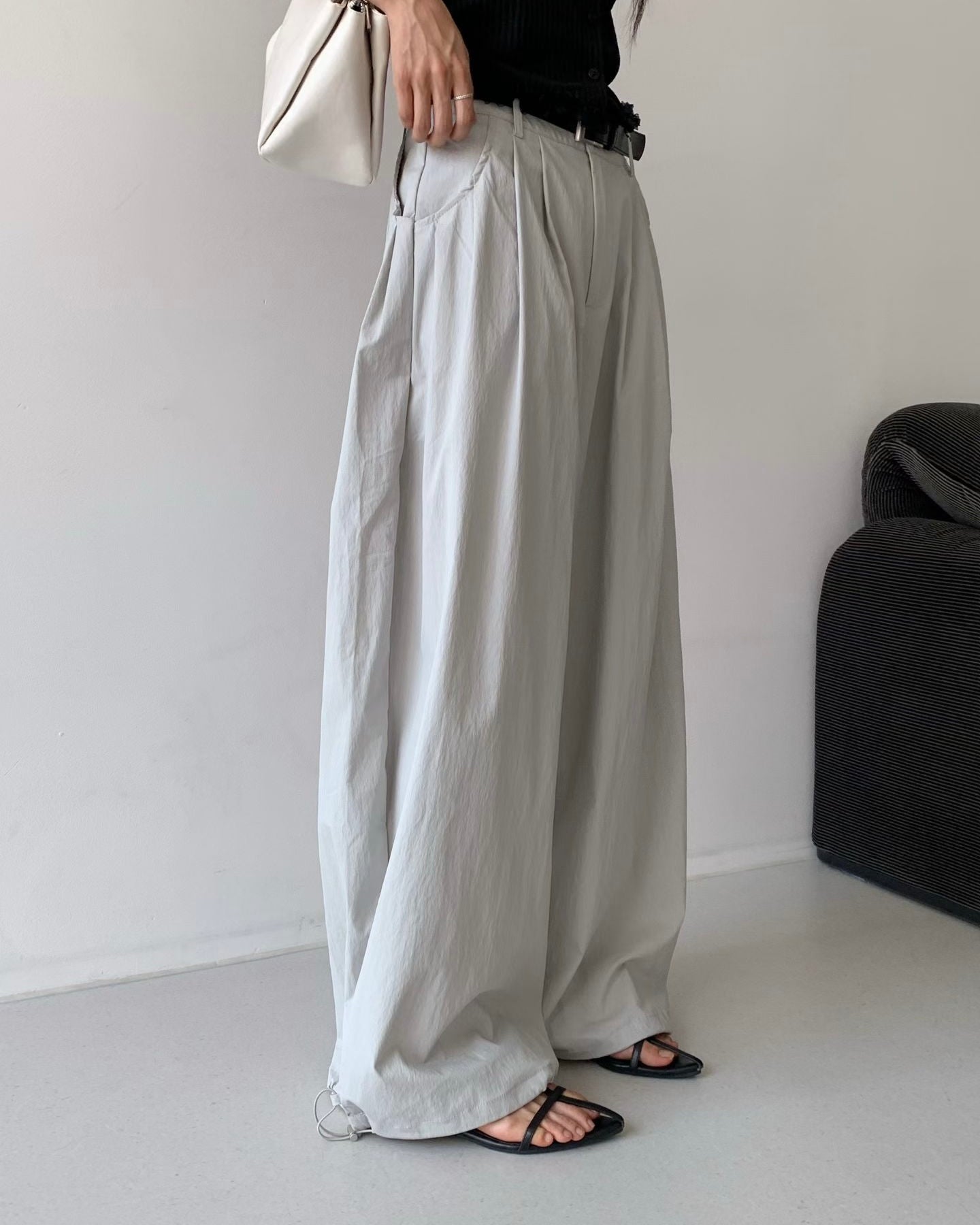 Drawstring cargo pants