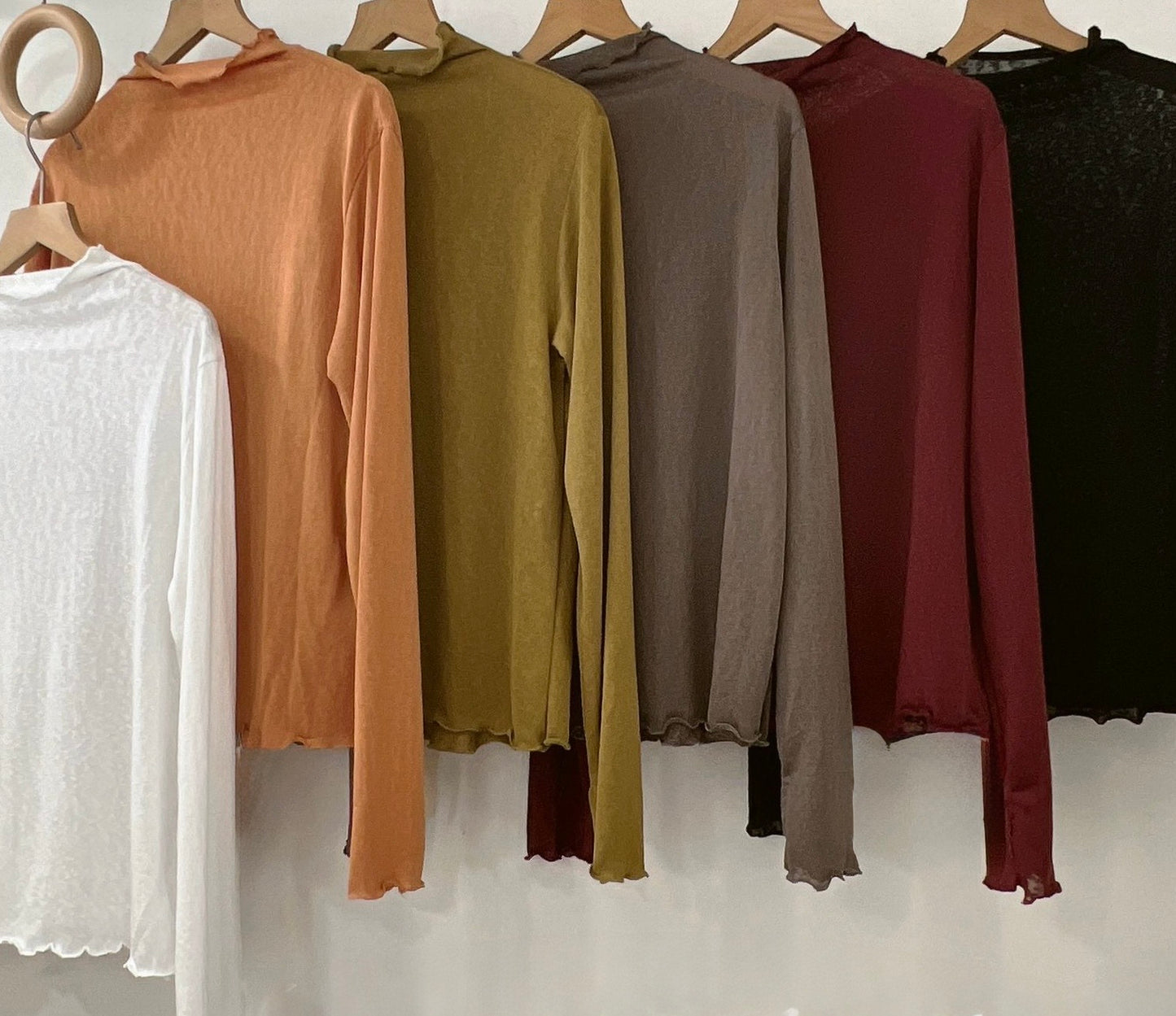 穿指雪花捲邊打底❄️