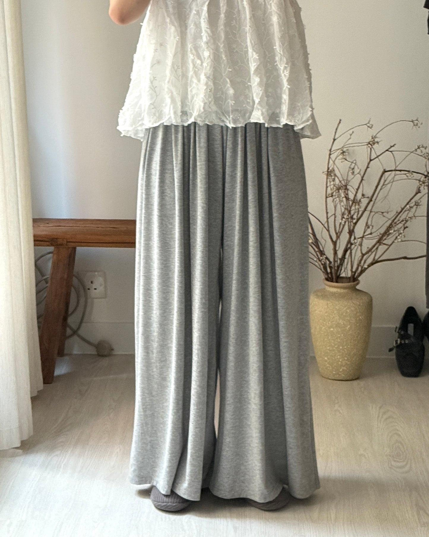 Slouchy trousers