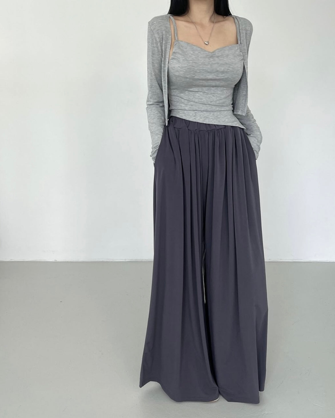Slouchy trousers