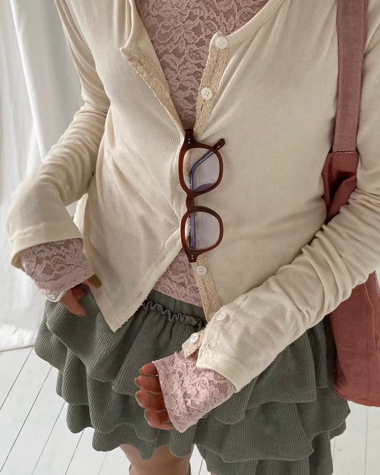 Jelly soft cardigan