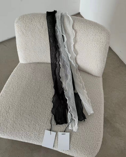 Polka dot scarf