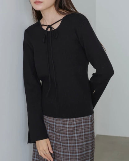 Molly Front Knit Tops