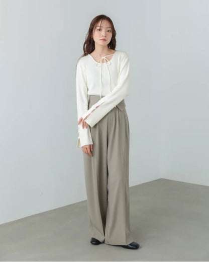 Molly Front Knit Tops