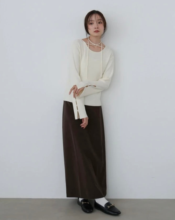 Molly Front Knit Tops