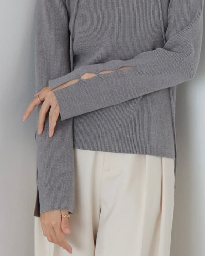 Molly Front Knit Tops
