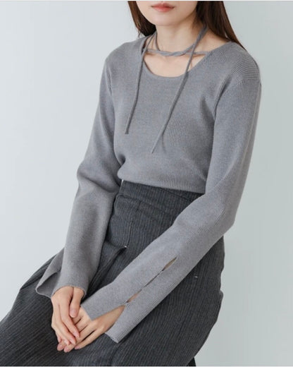 Molly Front Knit Tops