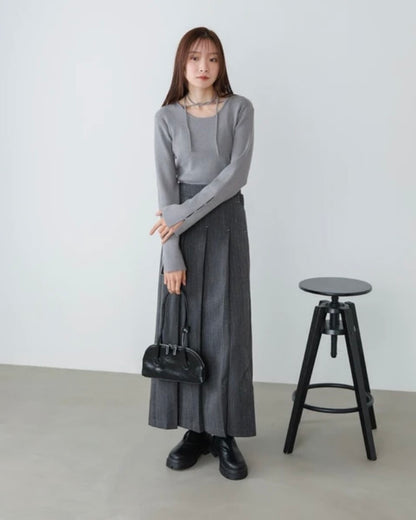 Molly Front Knit Tops