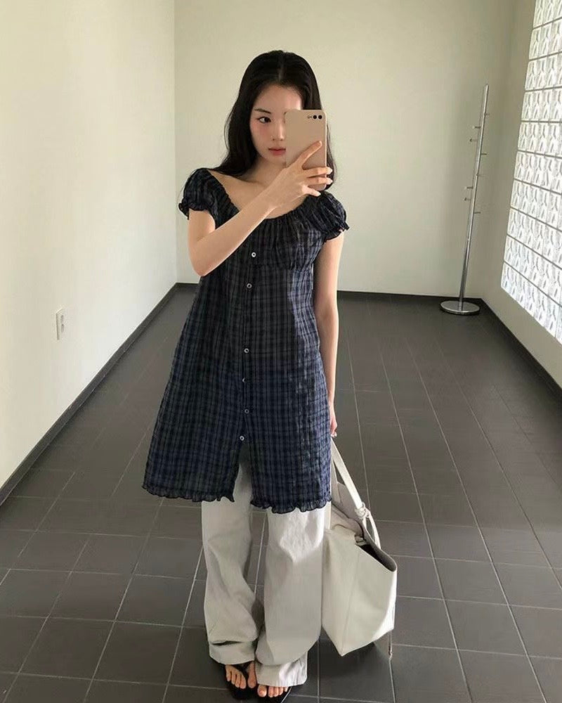 Woody ruffle dress