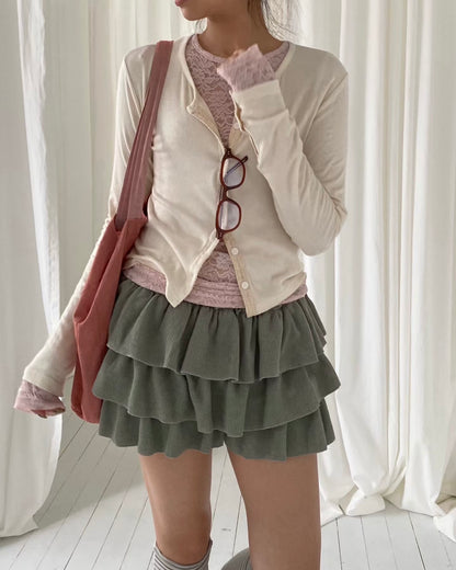Jelly soft cardigan