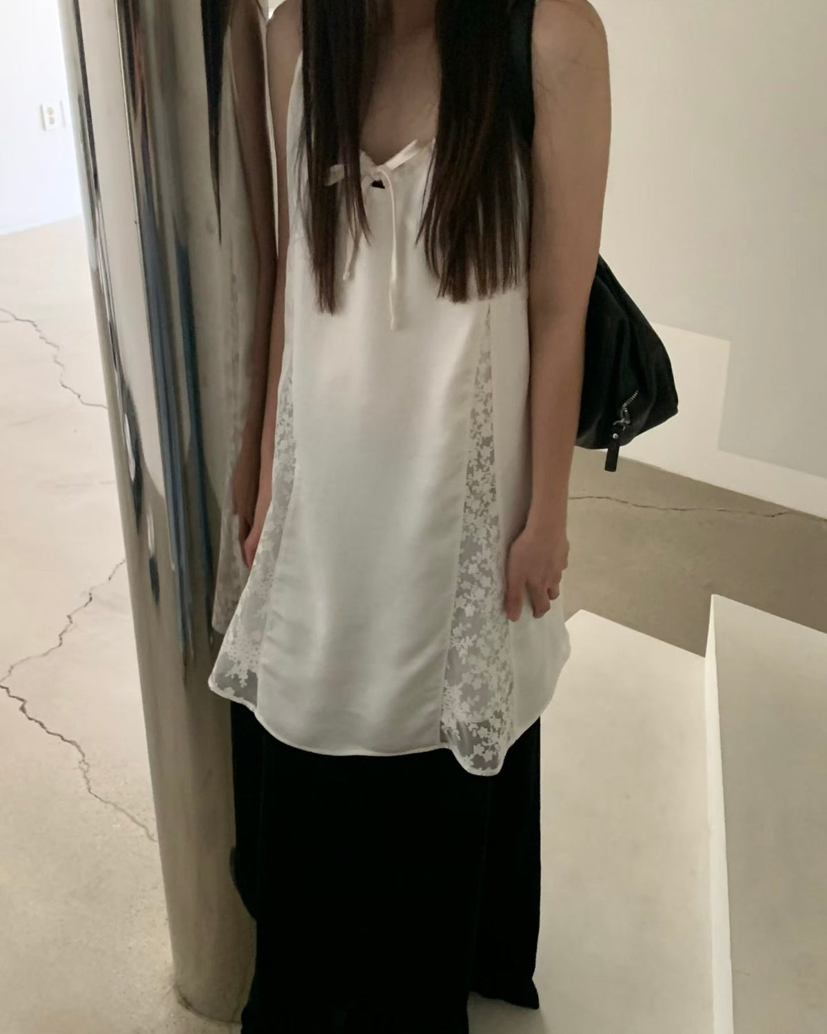 Lace monet dress
