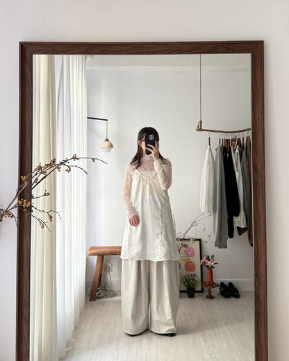 Lace monet dress