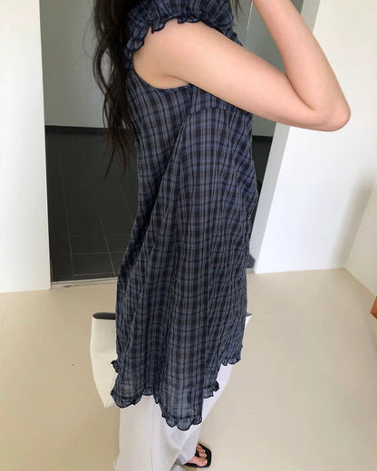 Woody ruffle dress
