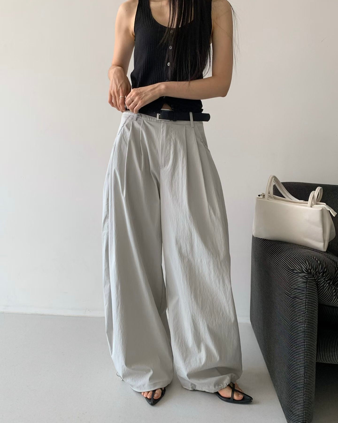 Drawstring cargo pants