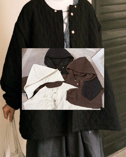 軟綿綿棉被外套(帽仔可拆)