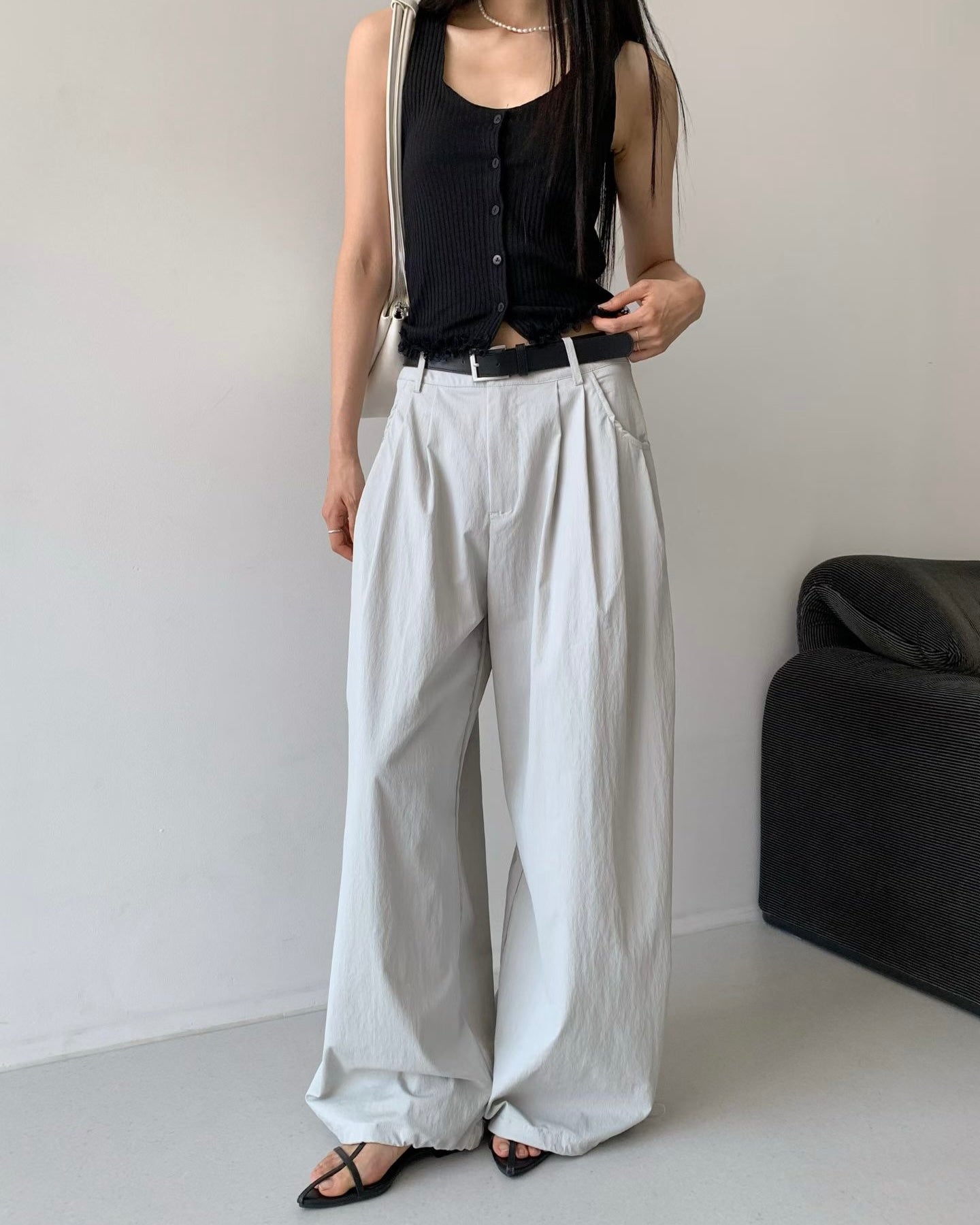 Drawstring cargo pants