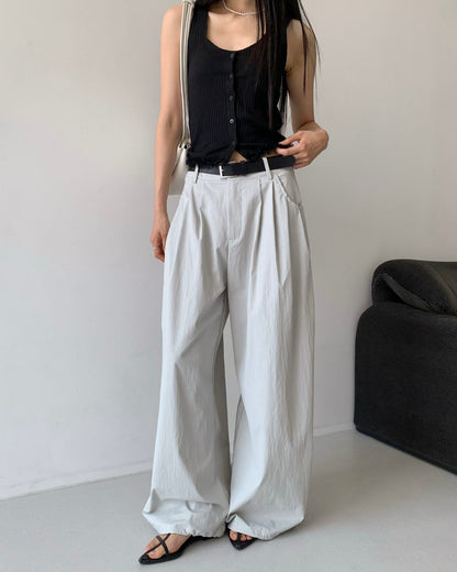 Drawstring cargo pants