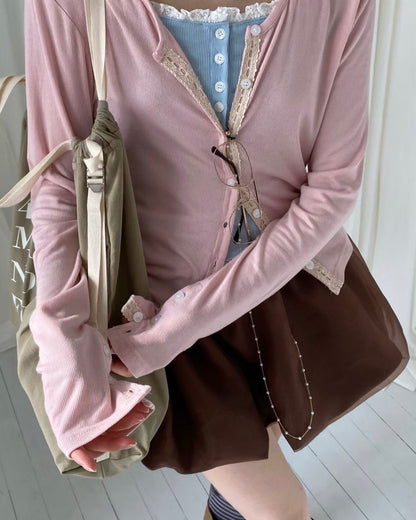 Jelly soft cardigan
