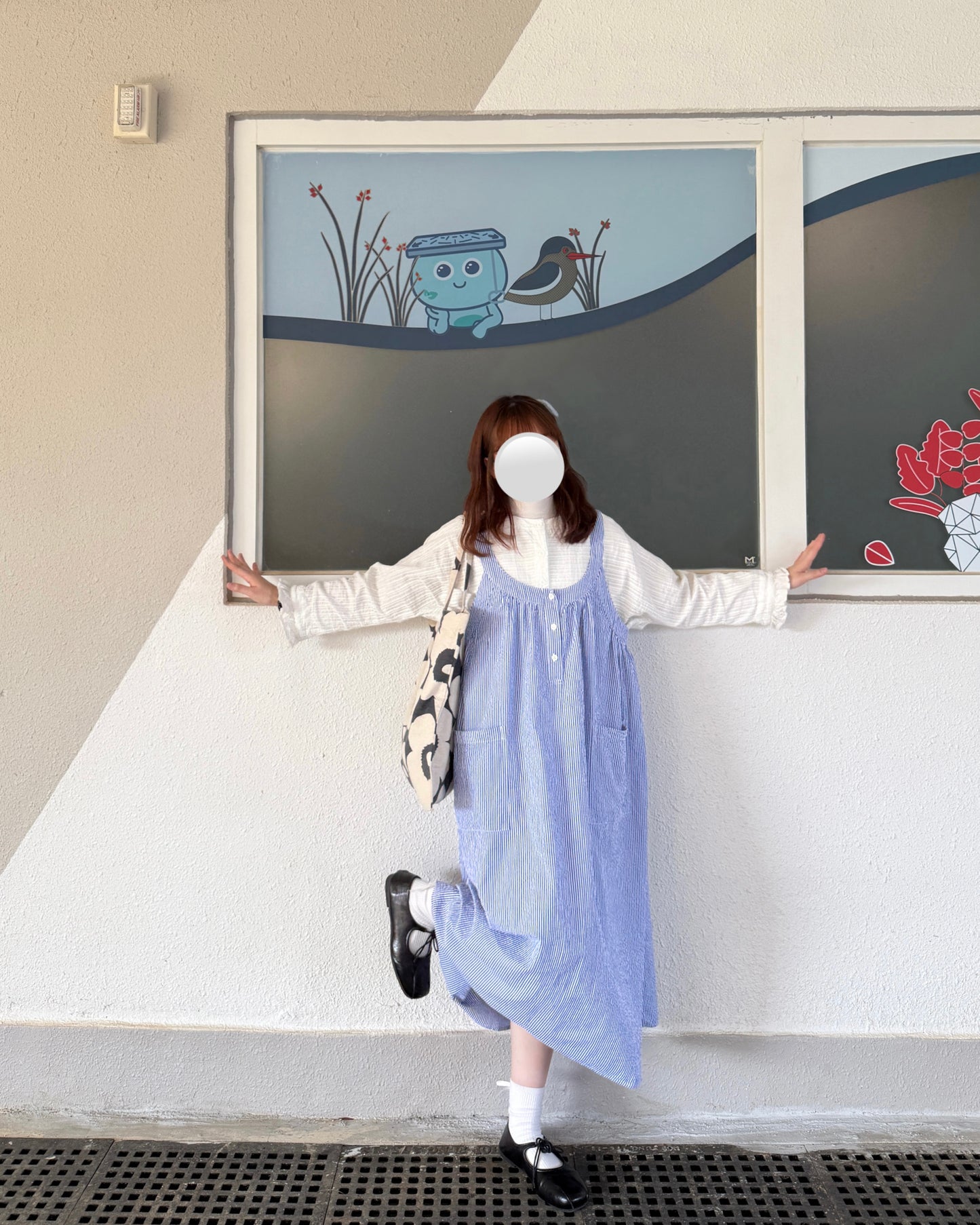 泡泡直間背帶裙𓇬◌۫