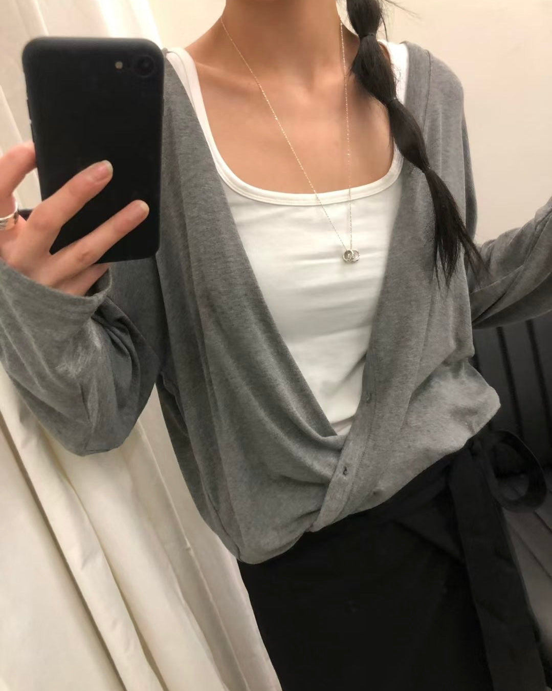 soufflé cardigan (multi-way)