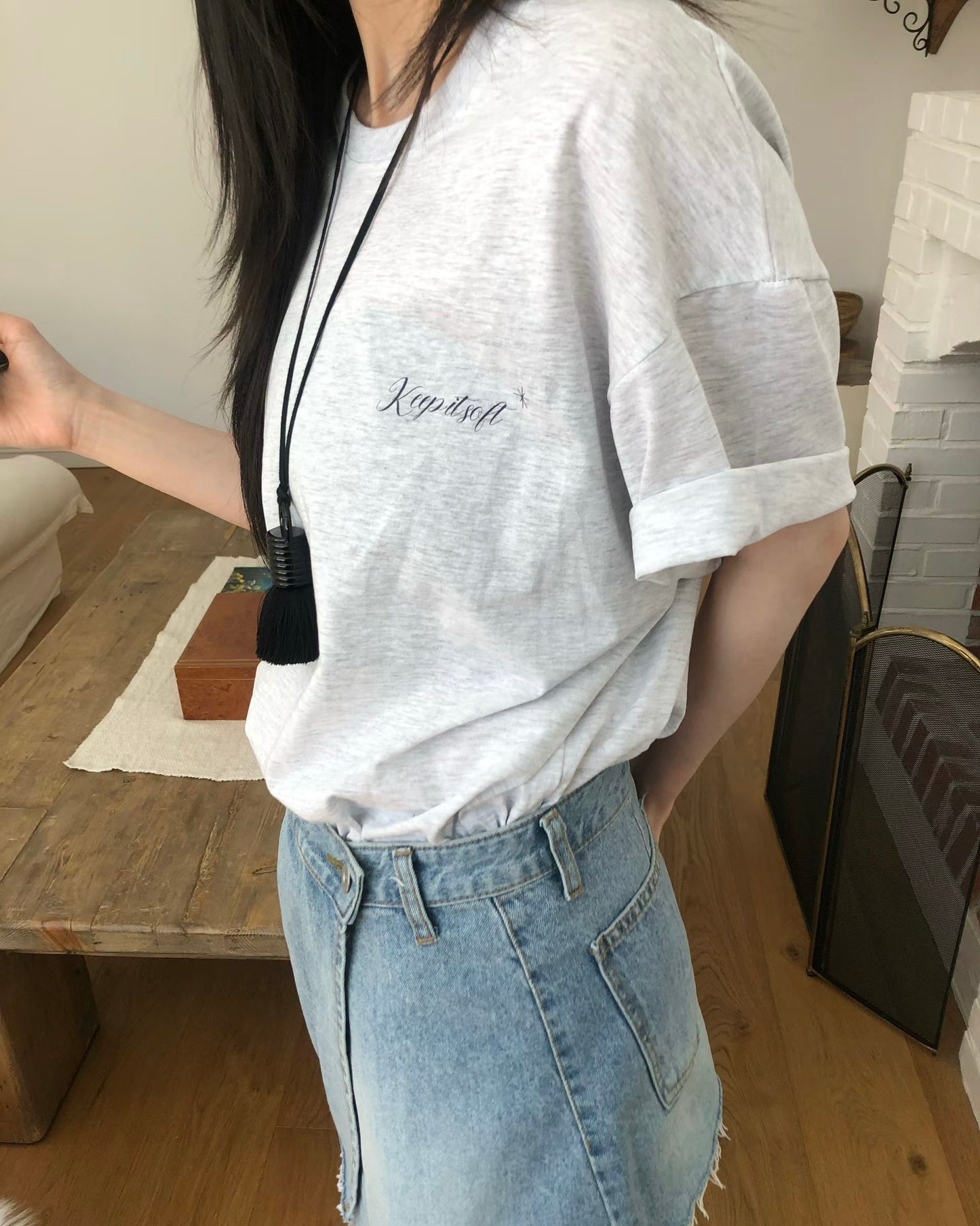 Ribbon cake tee