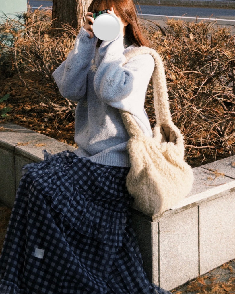 2way puzzle skirt(可正反兩穿）