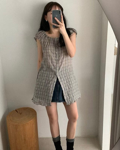 Woody ruffle dress