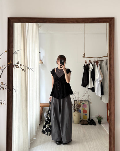 Sheer crystal tank