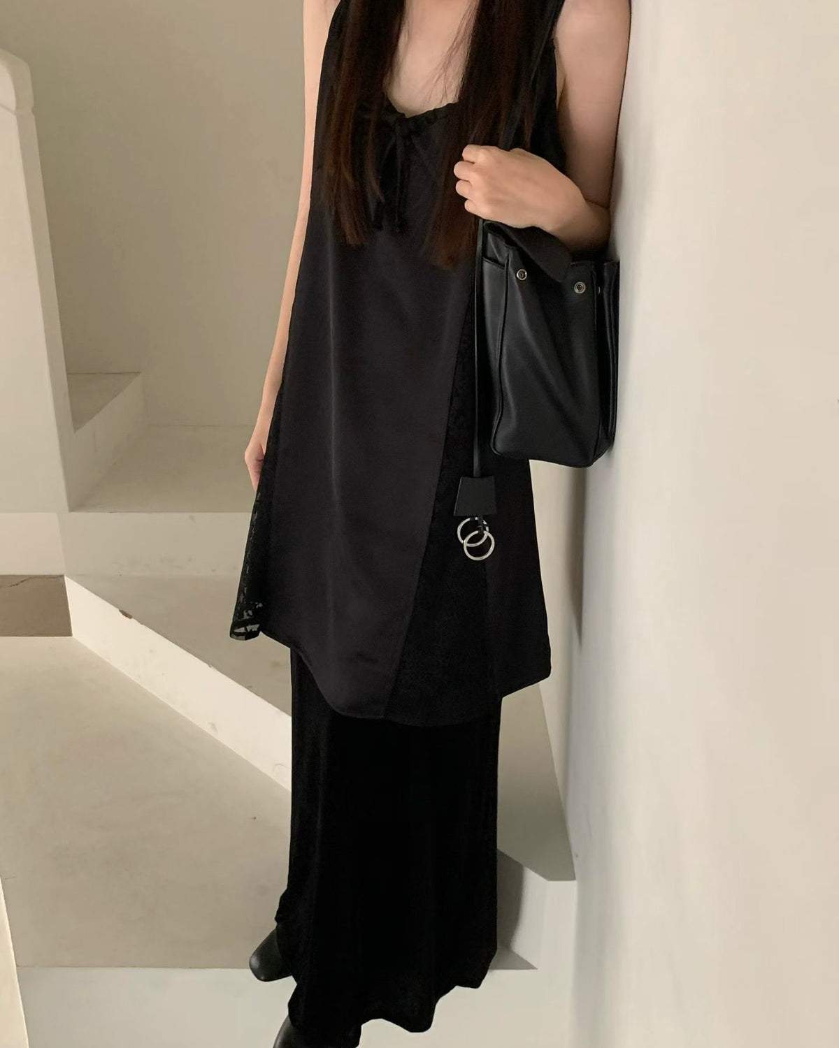 Lace monet dress