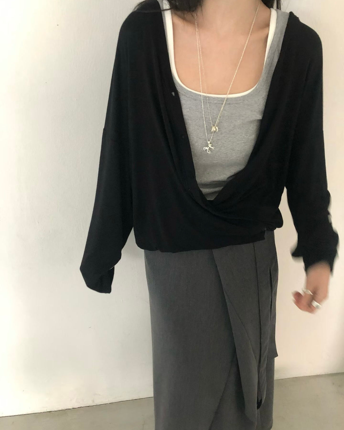 soufflé cardigan (multi-way)