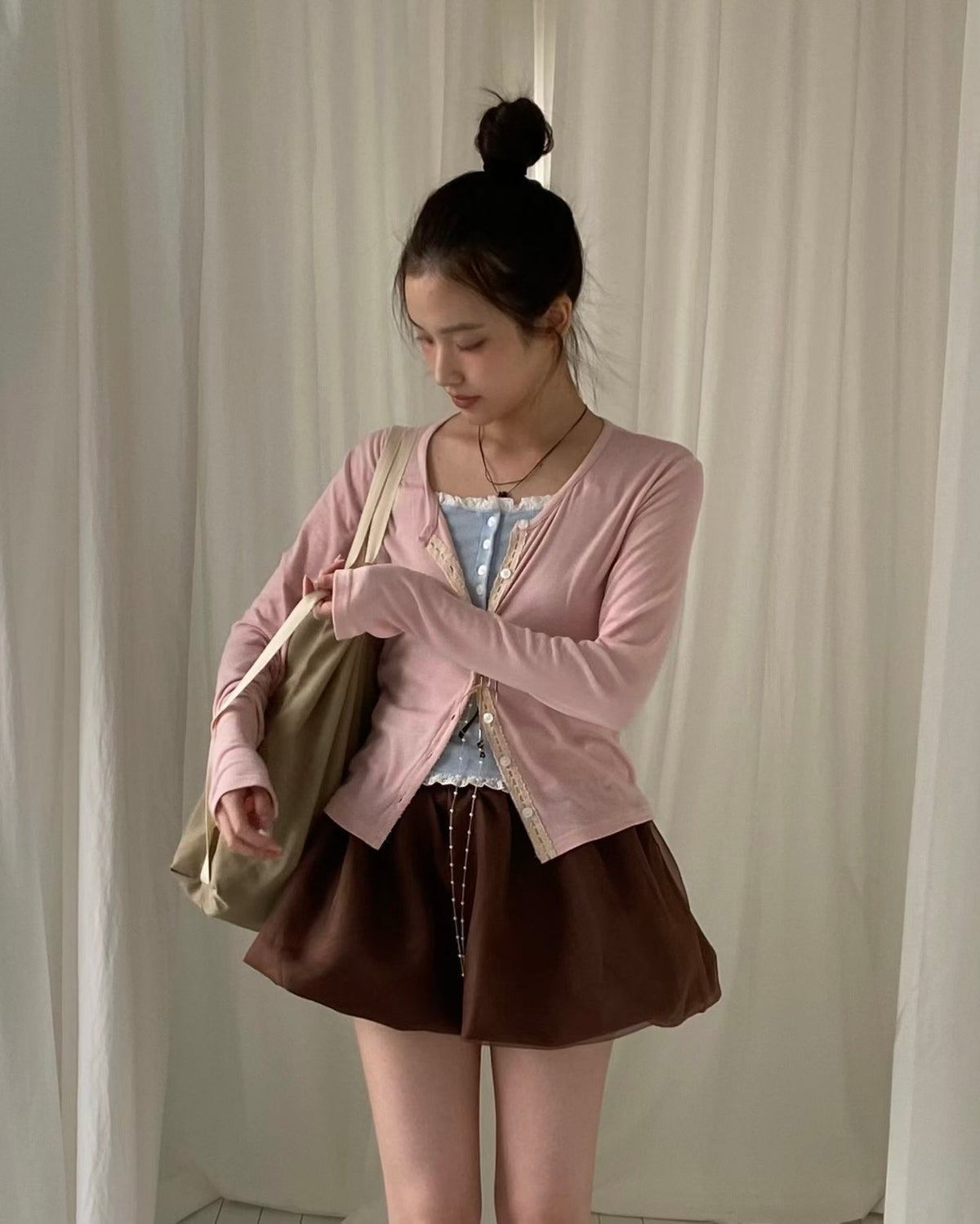 Jelly soft cardigan