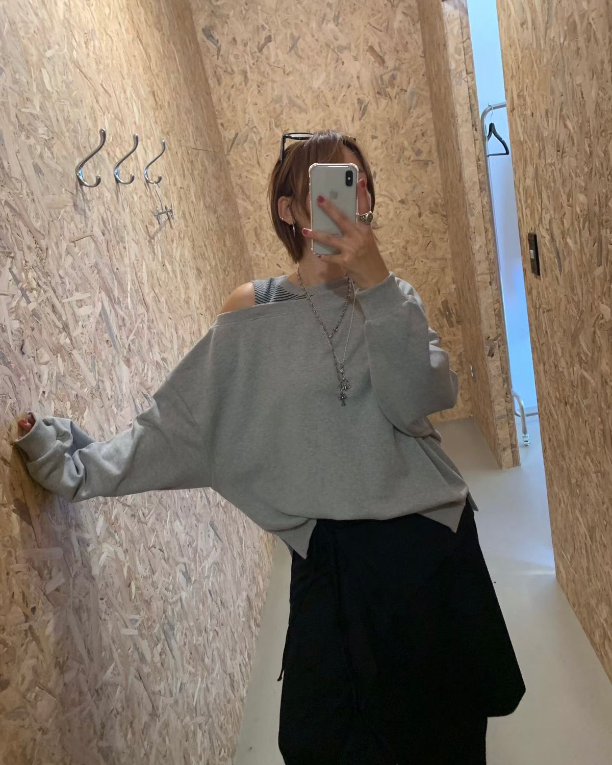 Maxine top(假兩件)