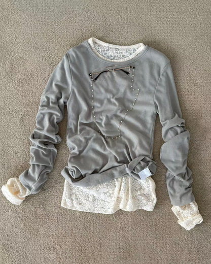 Seoul lace T