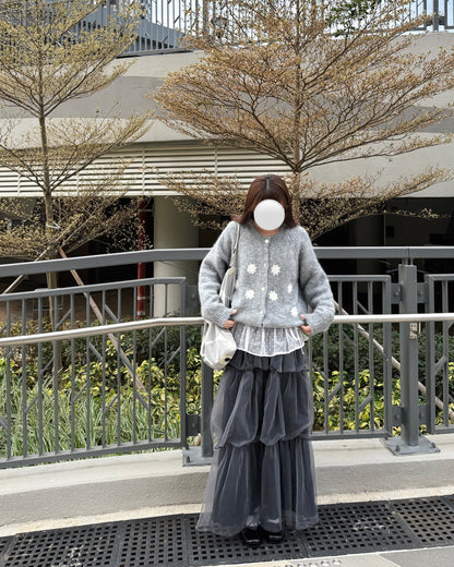 Daisy short cardigan