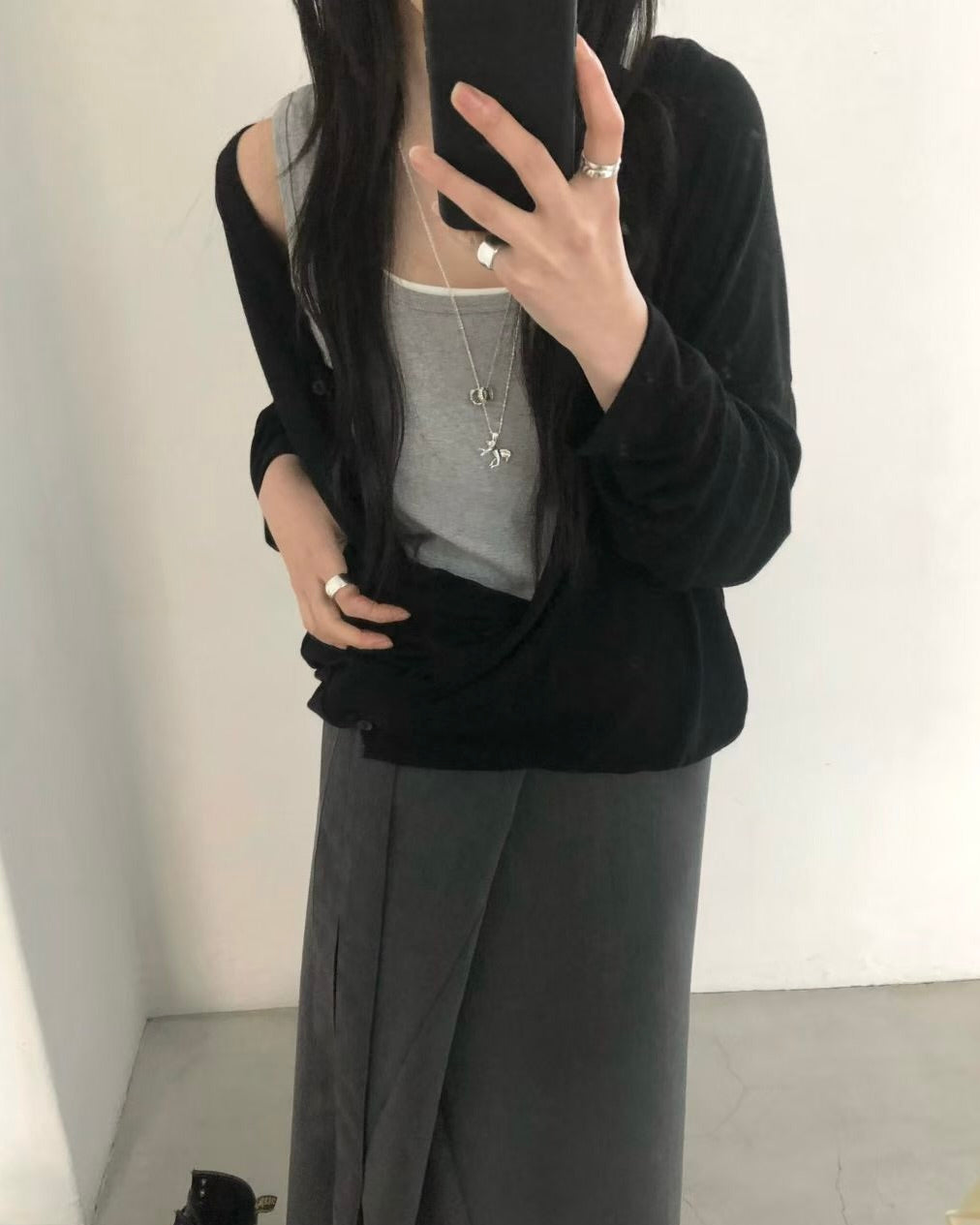 soufflé cardigan (multi-way)