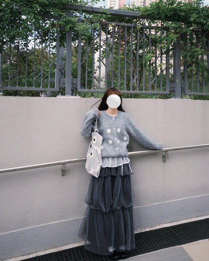 Daisy short cardigan