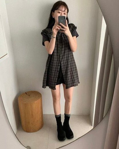 Woody ruffle dress