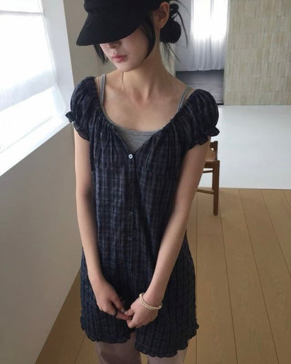 Woody ruffle dress