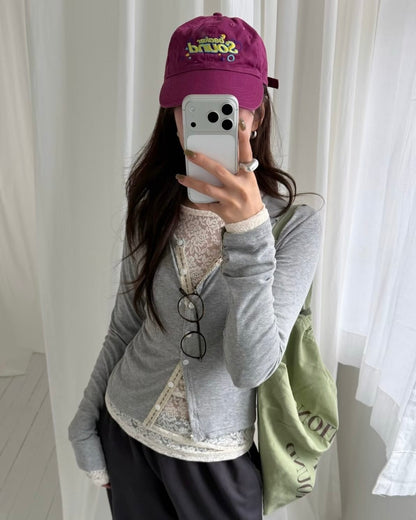 Jelly soft cardigan