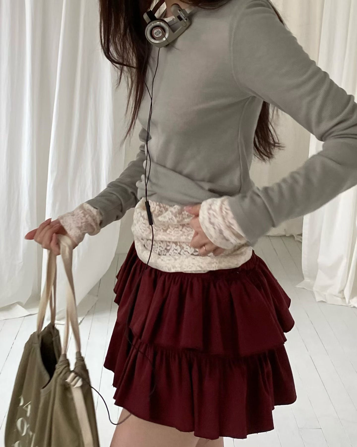 Seoul lace T