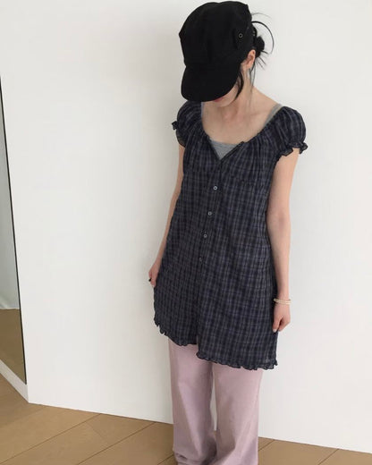 Woody ruffle dress