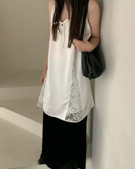 Lace monet dress