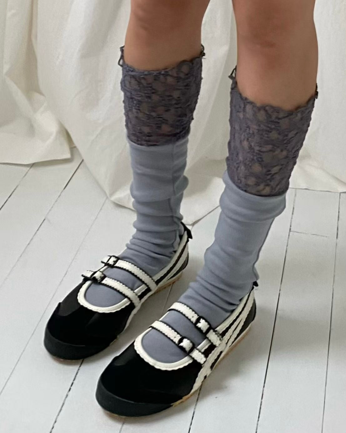 拼布lace堆堆襪子🧦