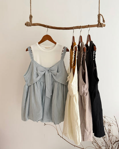 Ribbon balloon vest set