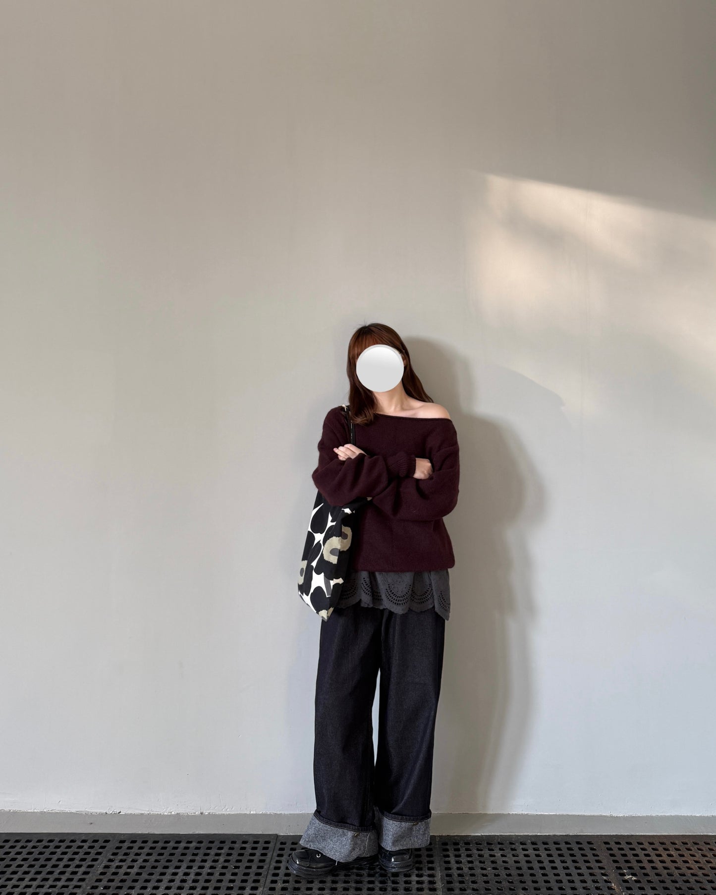 摺摺不褪色闊褲(長度可調節)