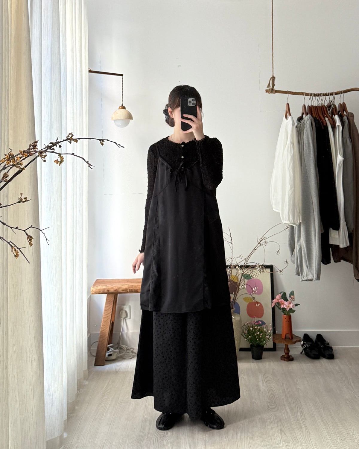 Lace monet dress