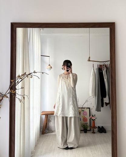 Lace monet dress