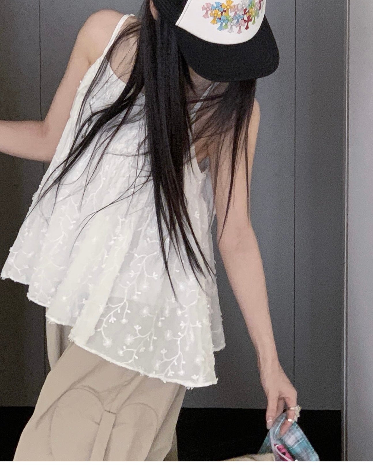 Spring ribbon camis